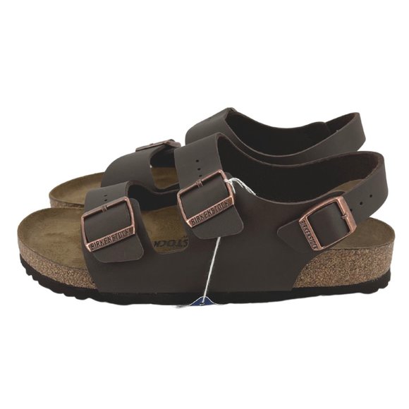 Birkenstock Women's Milano Sandals | Dark Brown | Various Sizes - Picture 4 of 6